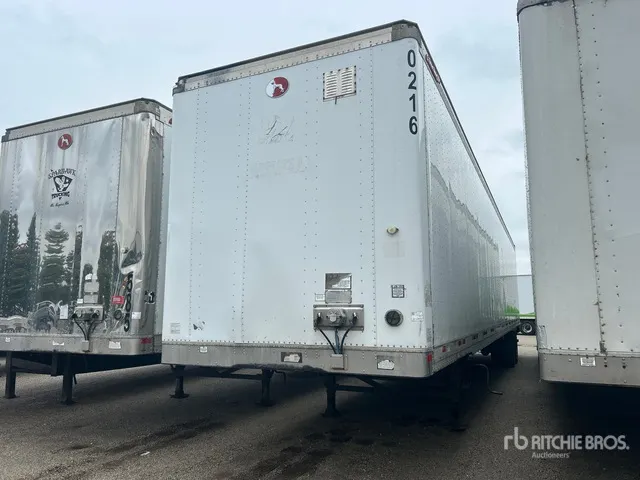 2014 Great Dane 53 ft x 102 in T/A Van Trailer