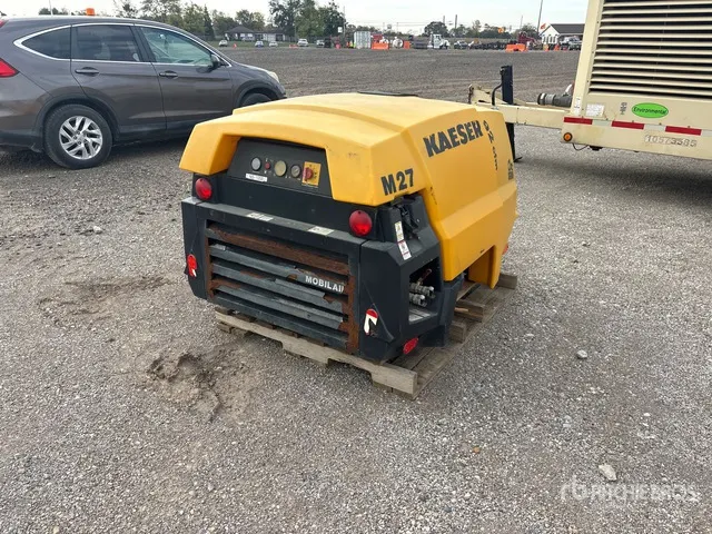 2016 Kaeser M27 Skid-Mounted Air Compressor