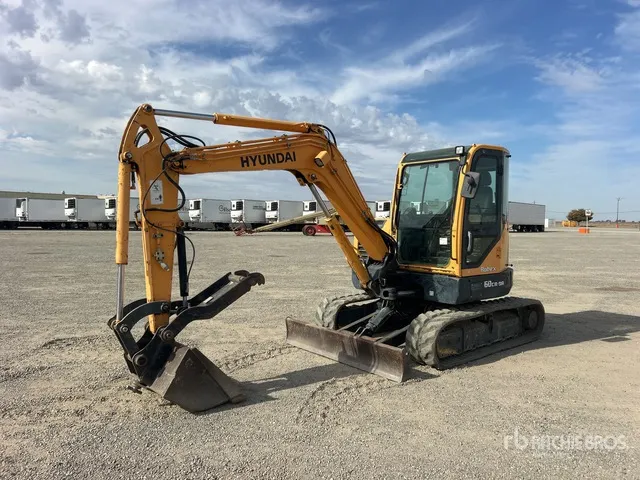 2016 Hyundai R60CR-9A Mini Excavator