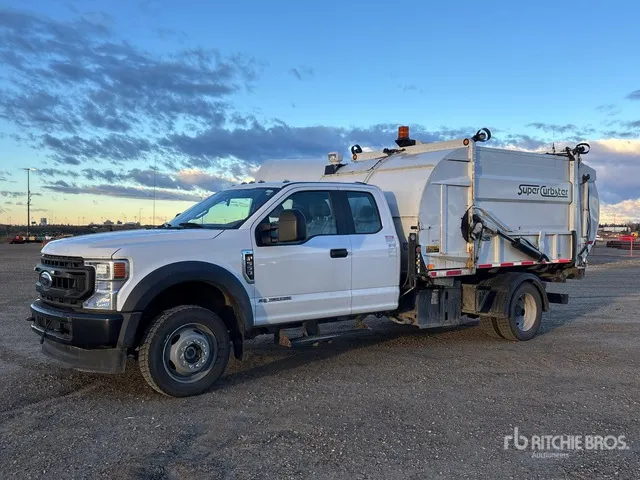 2021 Ford F-550 XL 4x4 Extended Cab Waste Collection Truck