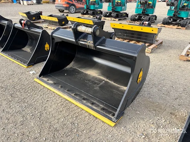 Trojan 120CL 60 in Cleanup Excavator Bucket - Fits 65mm Cat 311/312/313/314 Kobelco 140, Deere/Hitachi ZX120/135, Case 130/135, Doosan DX140 (Unused)