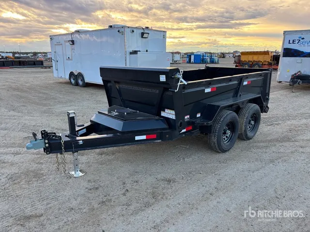 10 ft T/A Dump Utility Trailer