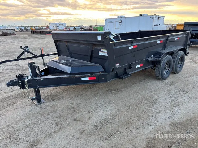 2027 14 ft T/A Dump Utility Trailer