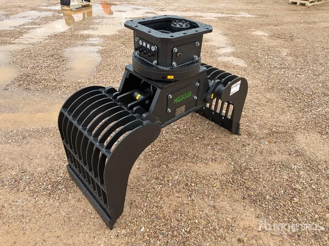 2026 Haener HG300D Rotating Excavator Grapple (Unused)
