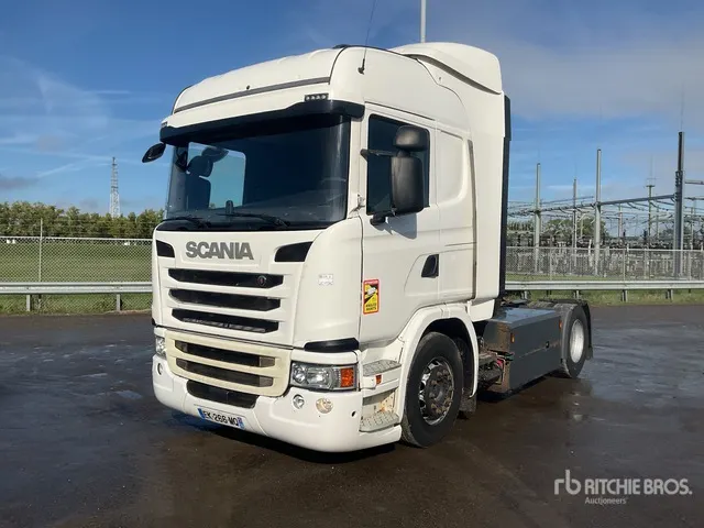 2017 Scania CNG 4x2 S/A Sleeper Truck Tractor