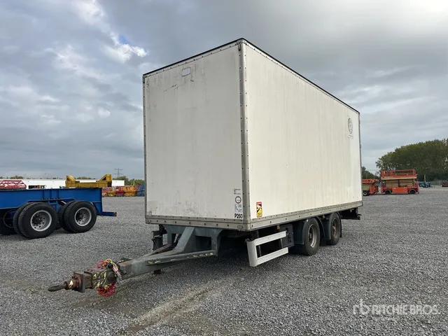 2005 Lecitrailer T/A Van Trailer