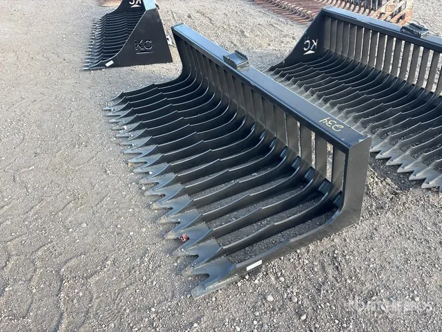 Kit Containers QT-SB-H76-V3 76 in Skeleton Skid Steer Bucket (Unused)