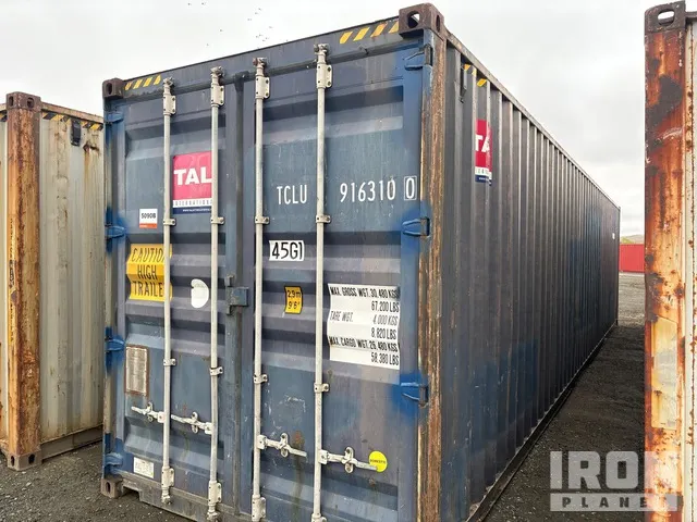 2000 40 ft High Cube Storage Container