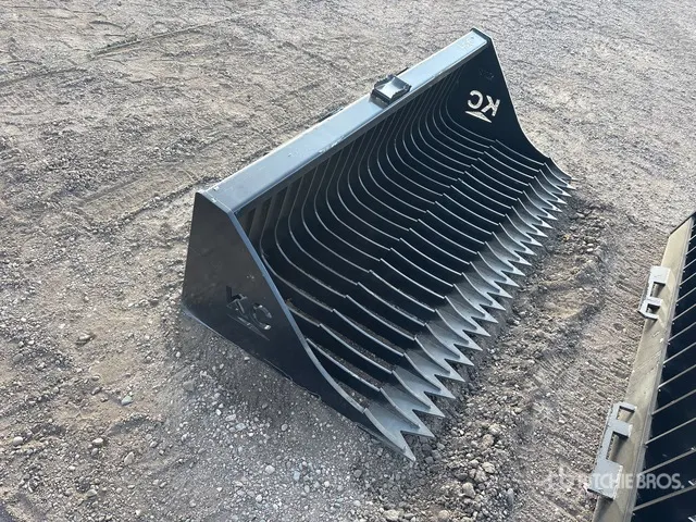 2026 Kit Containers QT-SB-H76-V3 76 in Skeleton Skid Steer Bucket (Unused)