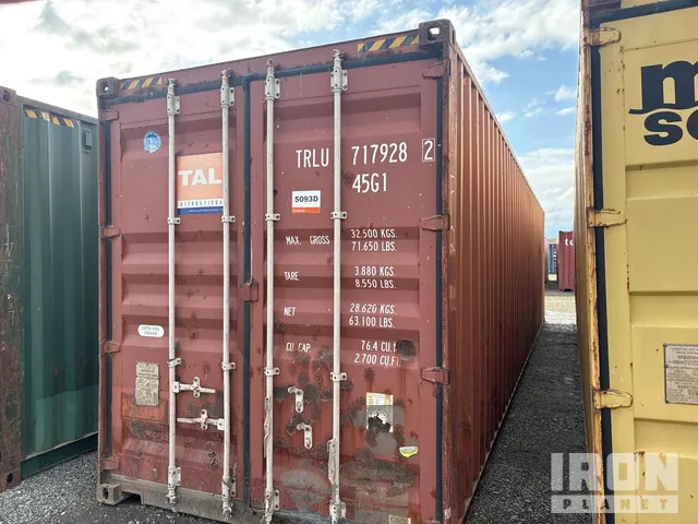 40 ft High Cube Storage Container