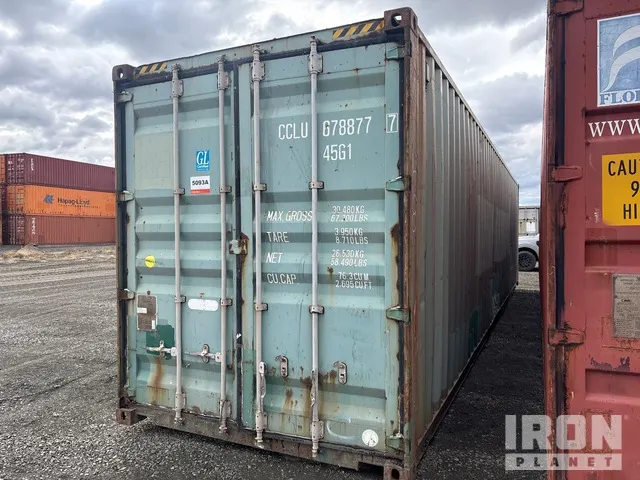 2005 40 ft High Cube Storage Container
