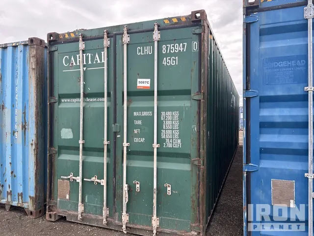 40 ft High Cube Storage Container