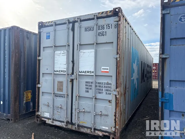 40 ft High Cube Storage Container
