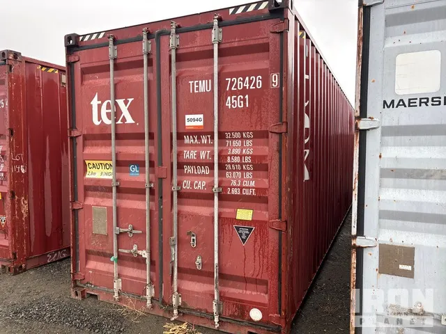 2014 40 ft High Cube Storage Container
