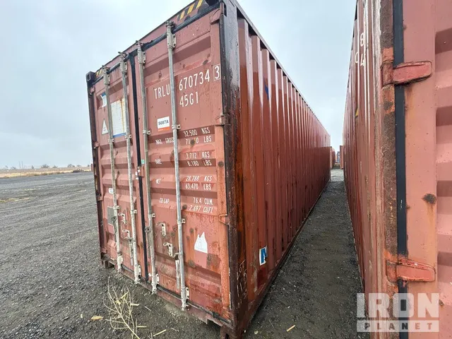 40 ft High Cube Storage Container