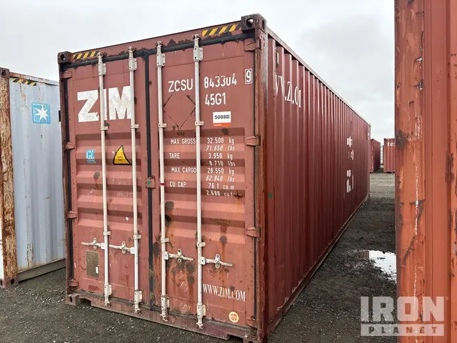 2006 40 ft High Cube Storage Container