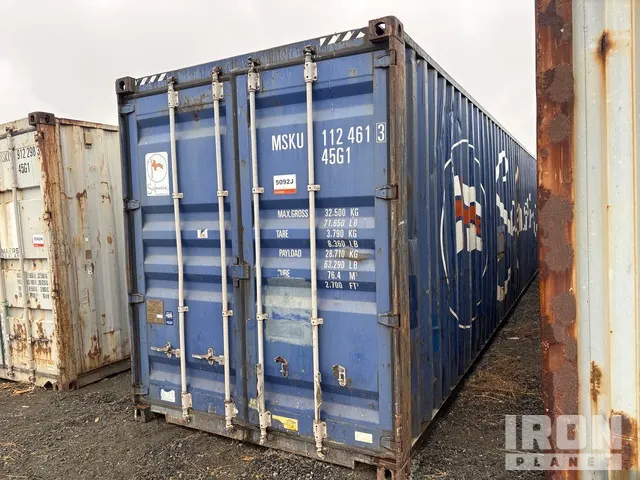 2008 40 ft High Cube Storage Container