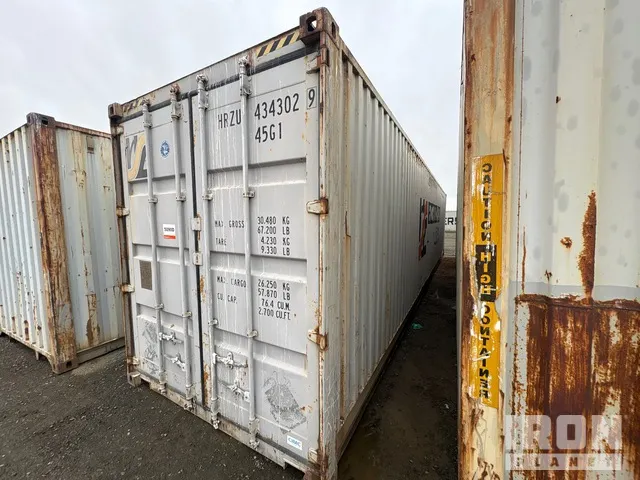 40 ft High Cube Storage Container