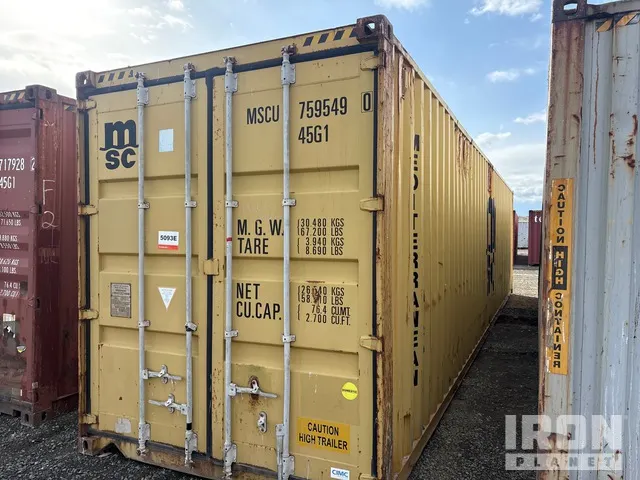 40 ft High Cube Storage Container