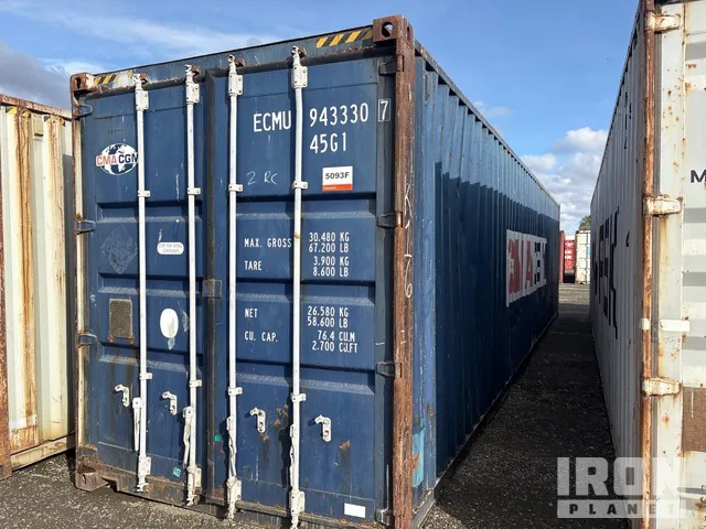 40 ft High Cube Storage Container