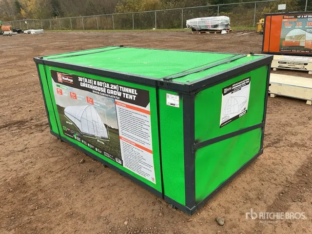 2026 StanForge GH3060 Tunnel 30 Ft x 60 Ft Greenhouse (Unused)