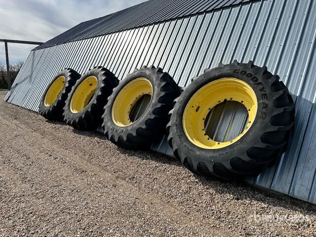 Quantity of (4) Goodyear 620/70R46 Sprayer Tires - Fits John Deere 4930 Sprayer