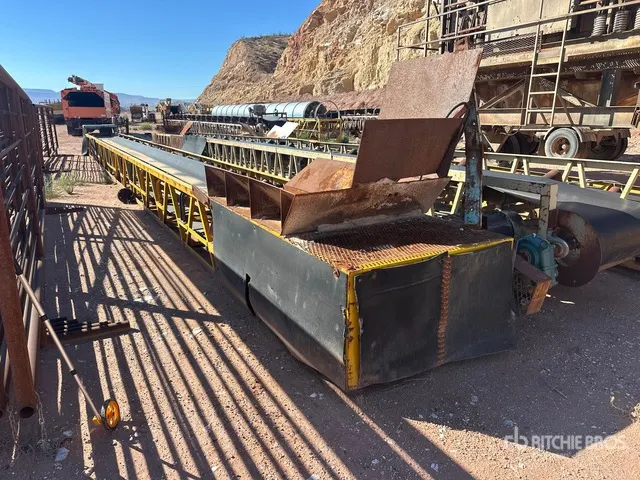 36 in x 65 ft Stationary Transfer Conveyor