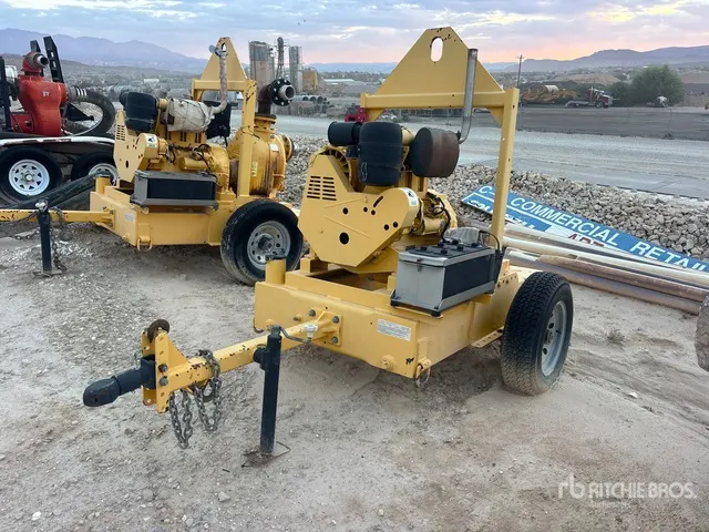 2011 Pioneer Pump Trailer-Mounted Water Pump