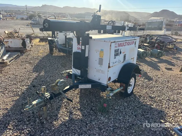 2007 Multiquip Night Hawk LT12 Light Tower
