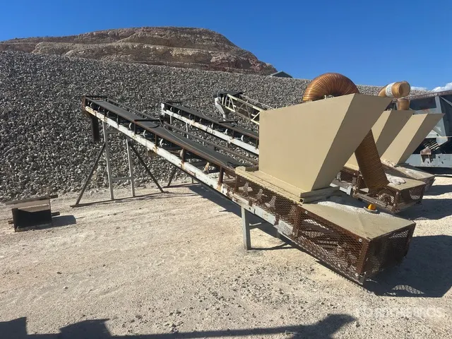 24 in x 33 ft Radial Stacking Conveyor