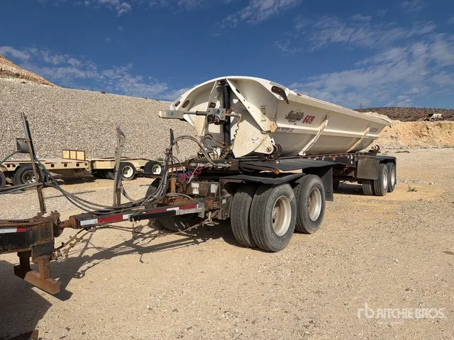 2018 Smithco SX2FP-31-24 31 ft Quad/A Pup Side Dump Trailer