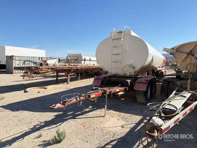 2008 Beall BATT-80-3-SB Quad/A Pup Tanker Trailer