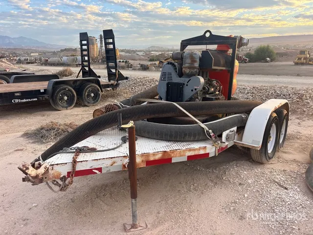Multiquip MQ600TD80 Trailer-Mounted Water Pump