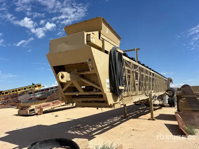2018 Kolberg 33-36150 48 in x 150 ft Portable Radial Stacking Super Stacker Conveyor