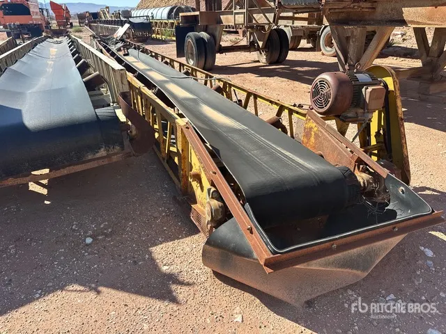 30 in x 50 ft Cedar Pit Smash Pulley Conveyor Belt