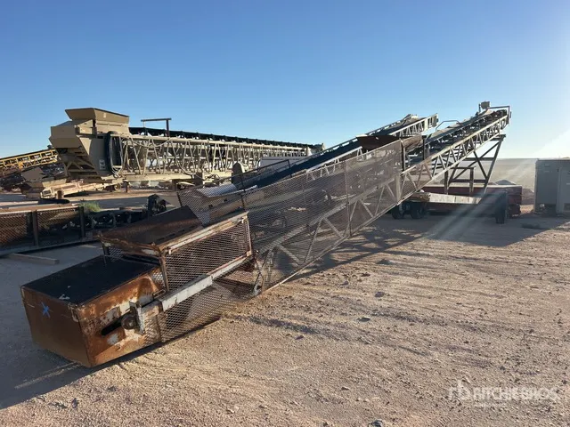 24 in x 58 ft Portable Stacking Conveyor