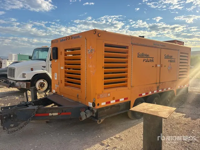 2012 Sullivan Palatek DF- 1600 PHCJHZA 1600 cfm Mobile Air Compressor
