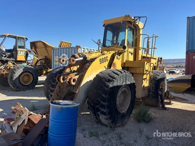 1990 Cat 980C Wheel Loader