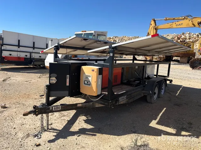 2012 DC Solar MSG SCT 20 15.3 kW Mobile Generator Set