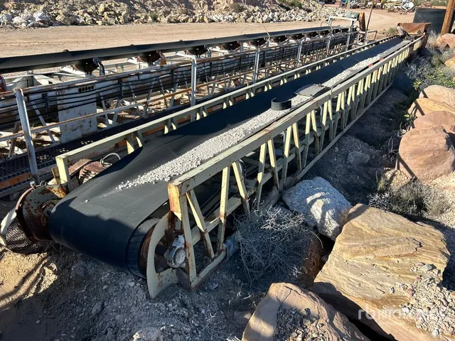 36 in x 62 ft Stationary Transfer Conveyor