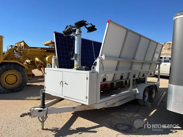 2015 DC Solar MSG SCT 20 15.3 kW Mobile Generator Set