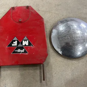 Hubcap & Massey Ferguson Sign