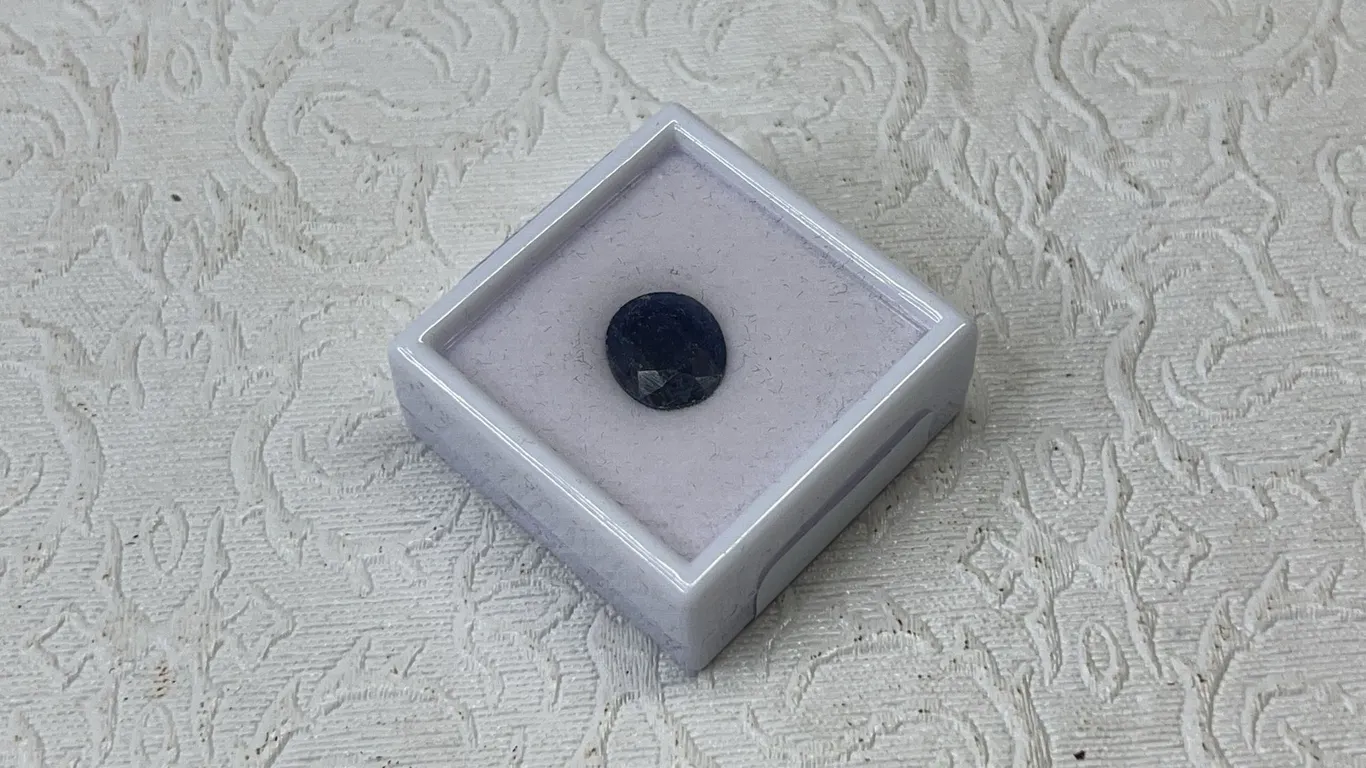 6.6ct Natural Blue Sapphire Untreated Oval Cut - 11.4*13.1mm
