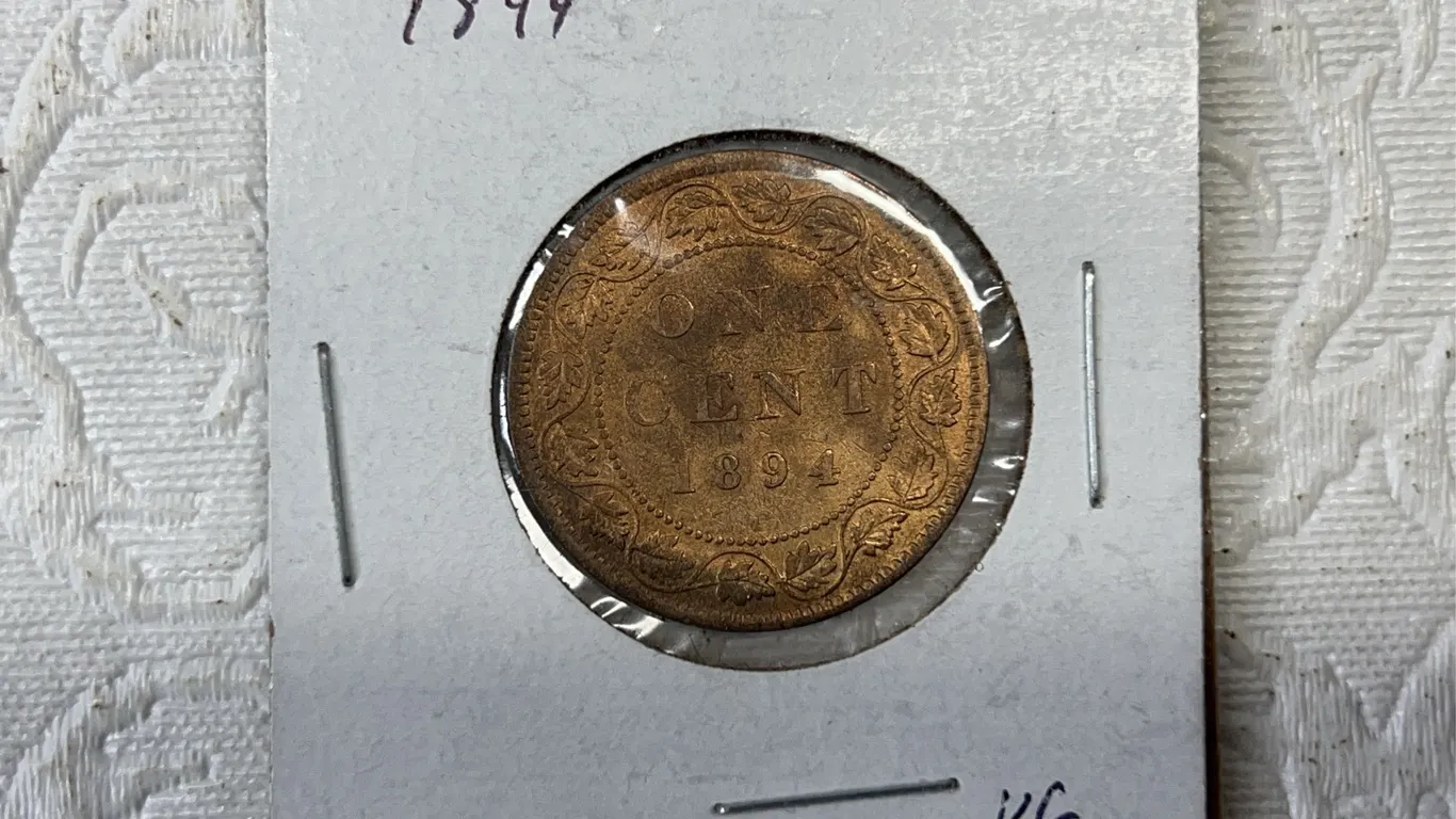 1894 Canada 1¢ Coin