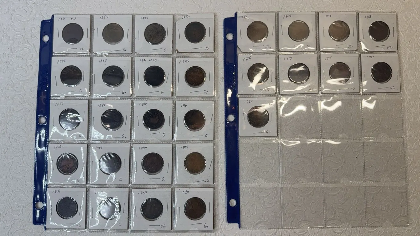 Canada 1¢ Coin Set