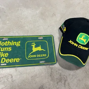 John Deere License Plate