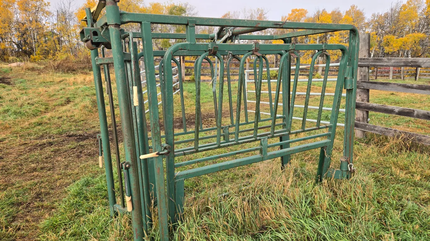 Cattle Squeeze Chute & Head Gate