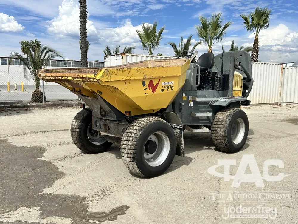 2018 Wacker DW60 Wheel Dumper, 13,000# capacity, diesel, canopy