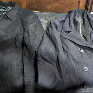 Marc New York and Jones New York Black Coats, Lot of Two, Men's Outerwear