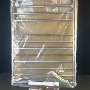 WarmlyYours TW-INC08S-PL Infinity Radiant Towel Warmer with Mounting Hardware
